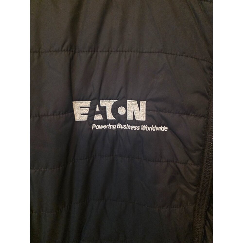 Carhartt Gilliam Rain Defender Men's Black Puffer M Company Logo Great Condition - Picture 3 of 12